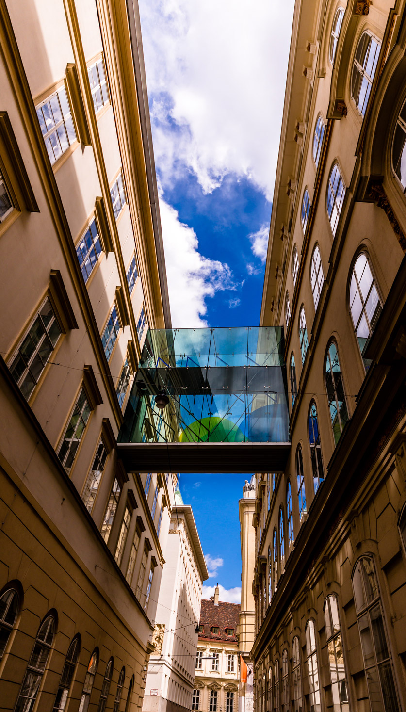 Einbahngasse in 1010 Wien